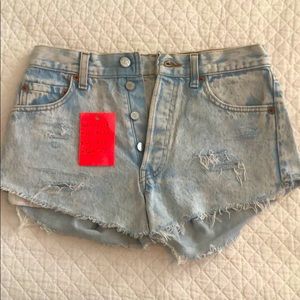 Vintage Levi Cut Off Denim Shorts